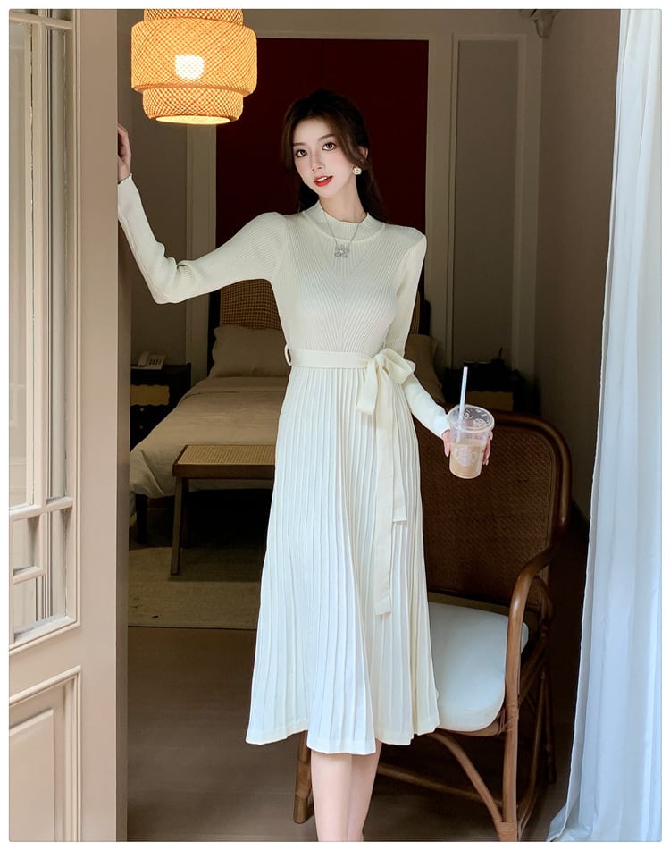 【dress】ニットワンピース　M25478