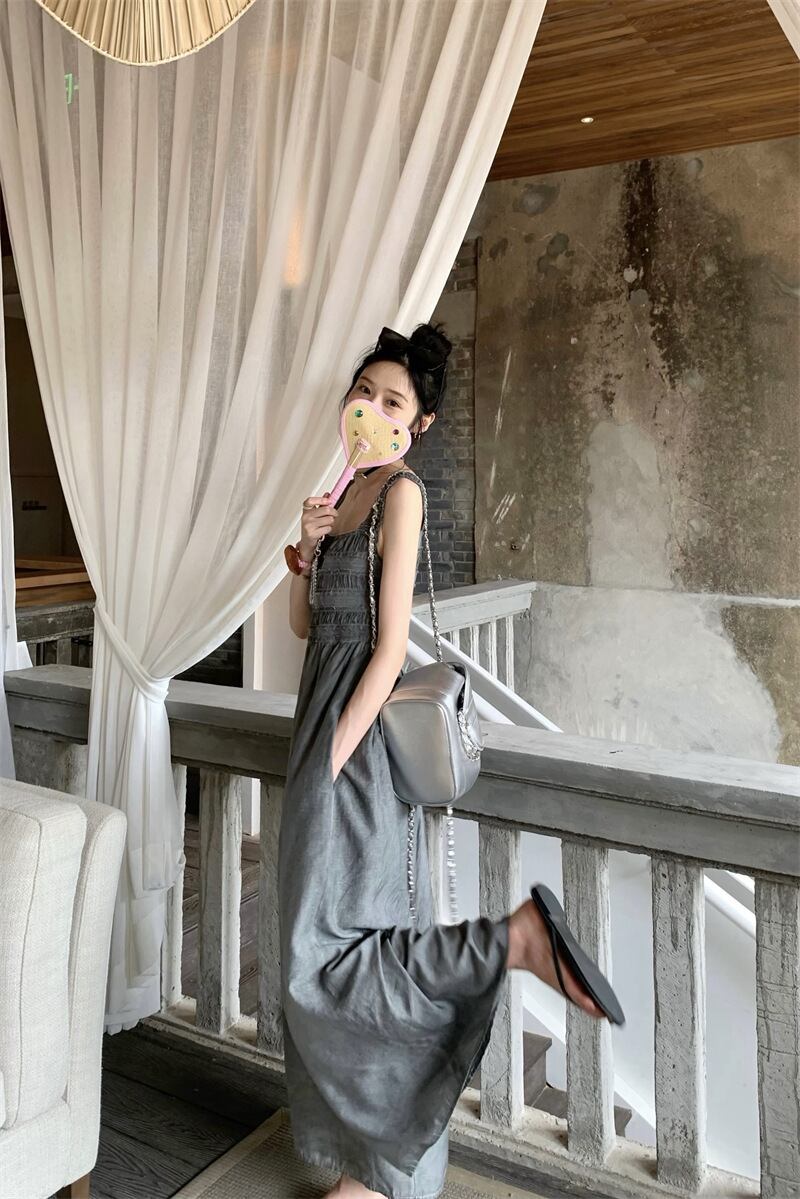 【set】ギャザーオールインワンG21033