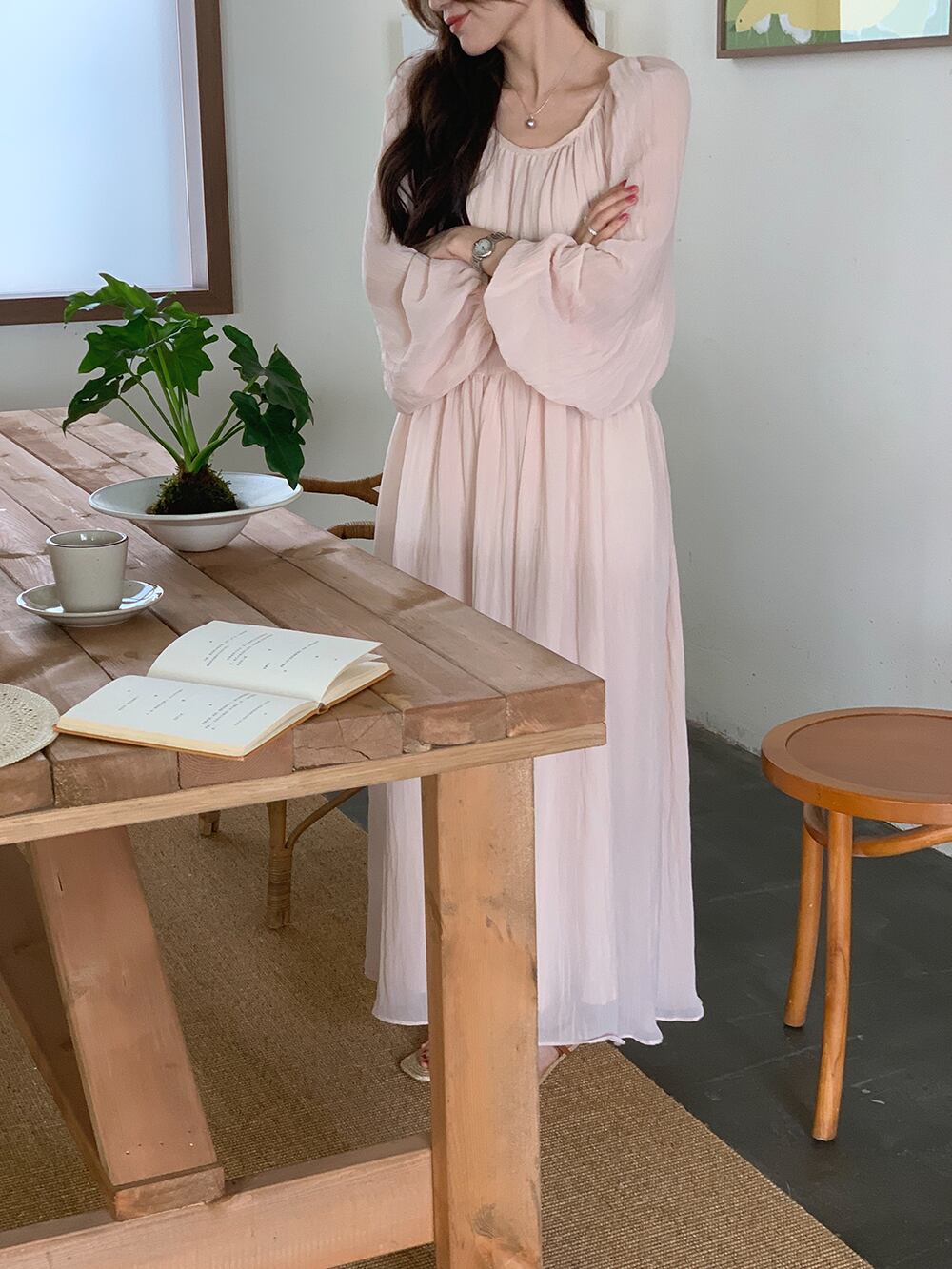 【dress】バックレスワンピース　M29777