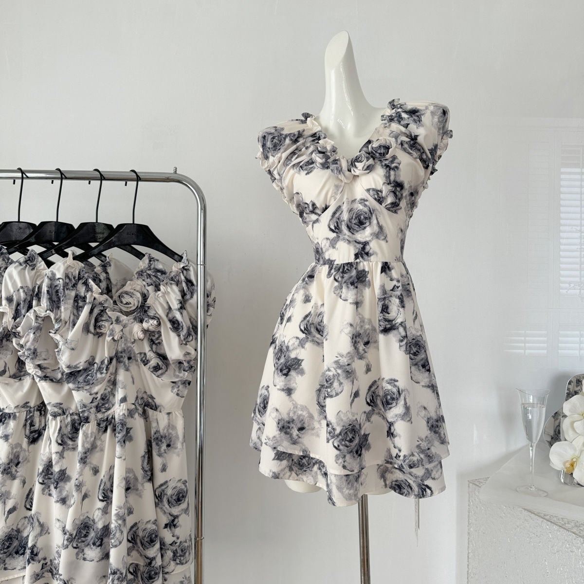 【dress】デートワンピース　M24396