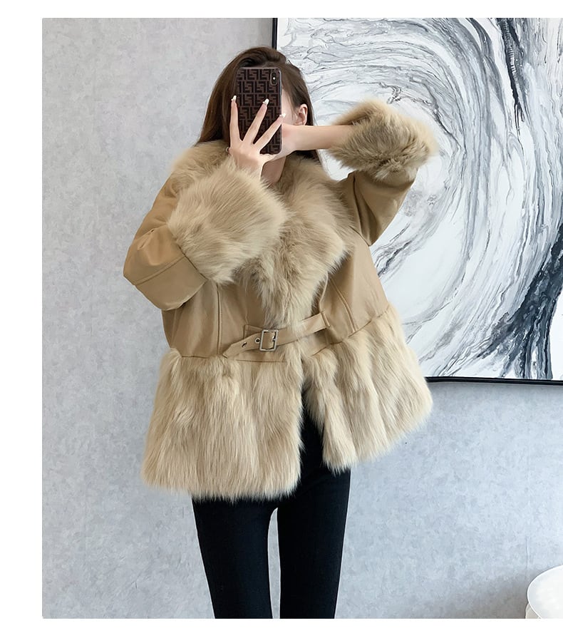 【outer】ファードッキングPUコート　M27198