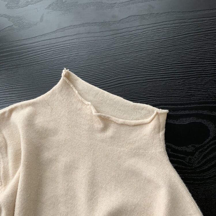 【tops】ニット長袖トップス　M29459