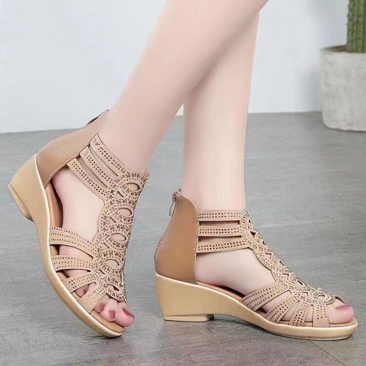 【shoes】カットワークサンダル　M30225