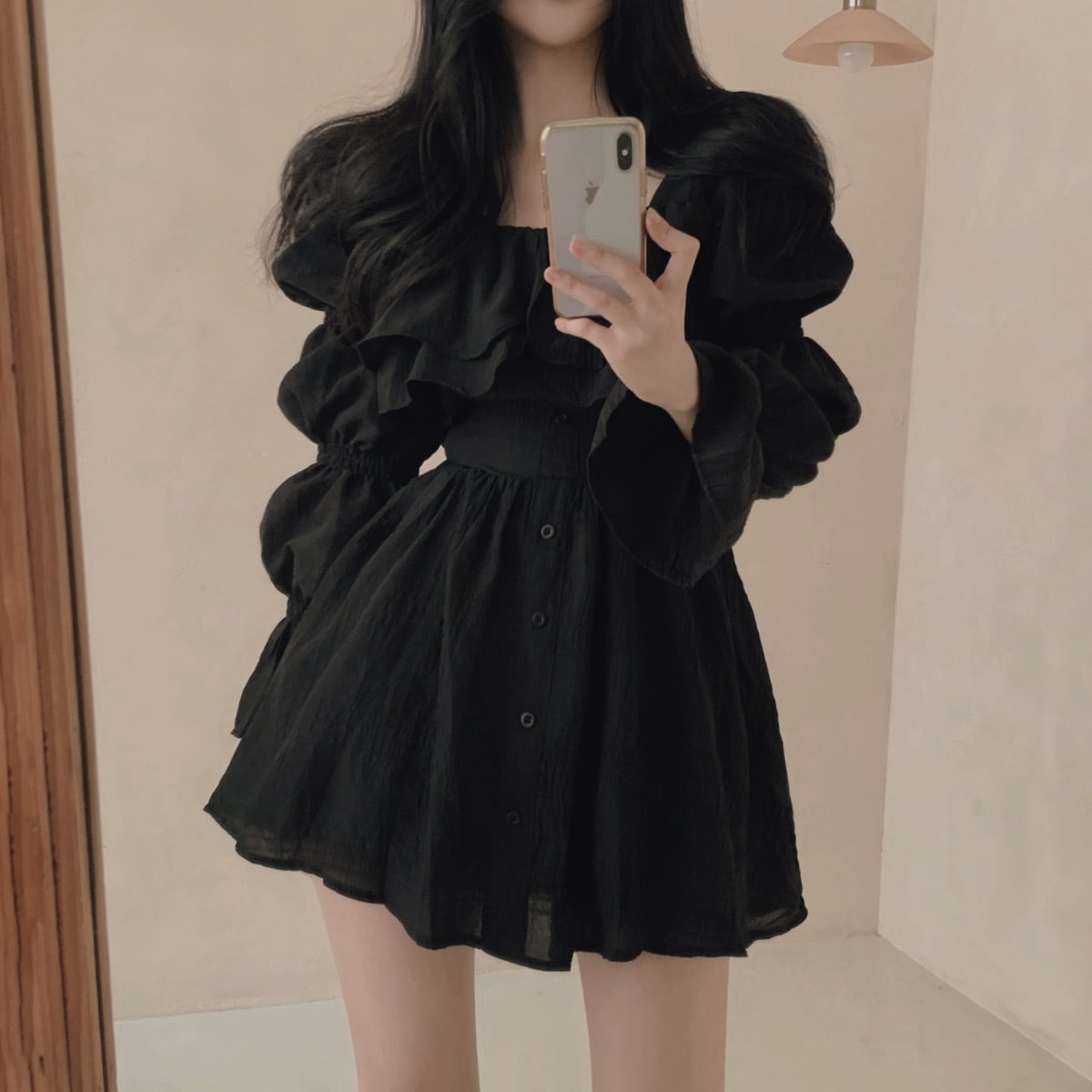 【dress】フリルワンピース　M29428