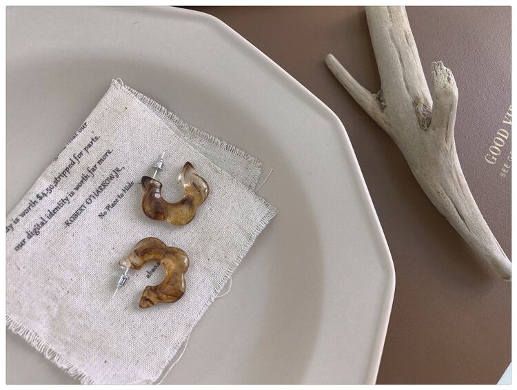 【小物】激売れ中 chicレディーススウィートサークル花形ピアスアクセサリー