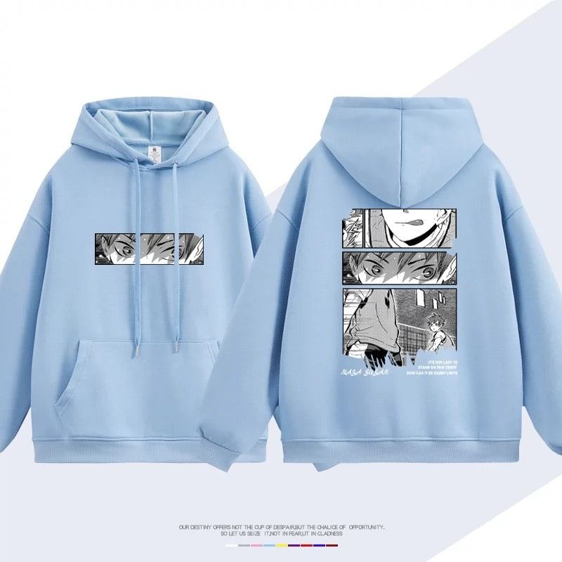 【tops】『ハイキュー!!』プリントパーカー（ 男女兼用）K0278