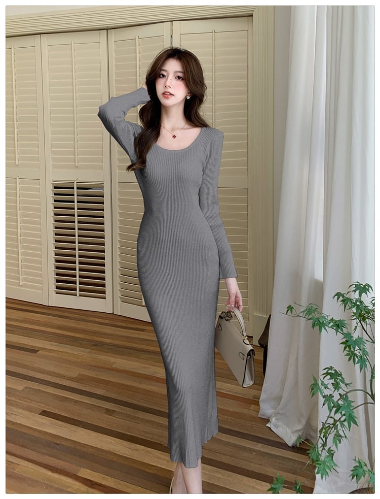 【dress】ニットワンピース　M25332