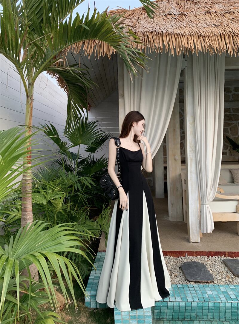 【dress】配色キャミワンピース　M29812