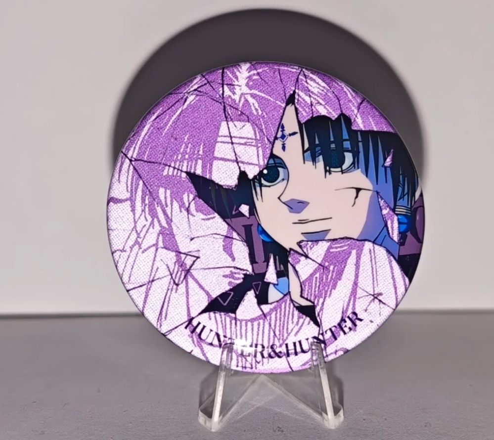 【GOODS】HUNTER×HUNTER 割れたガラス 58mm 缶バッジ Q2240