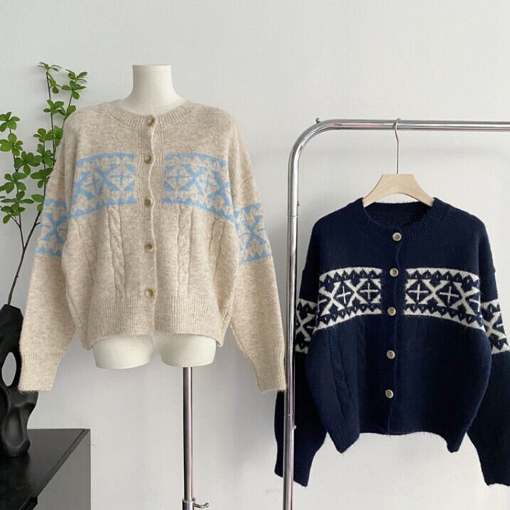 【outer】ニットカーデ　M17962