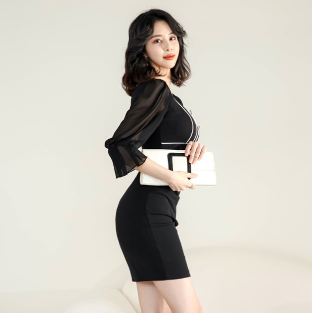 【dress】デートワンピース　M24905