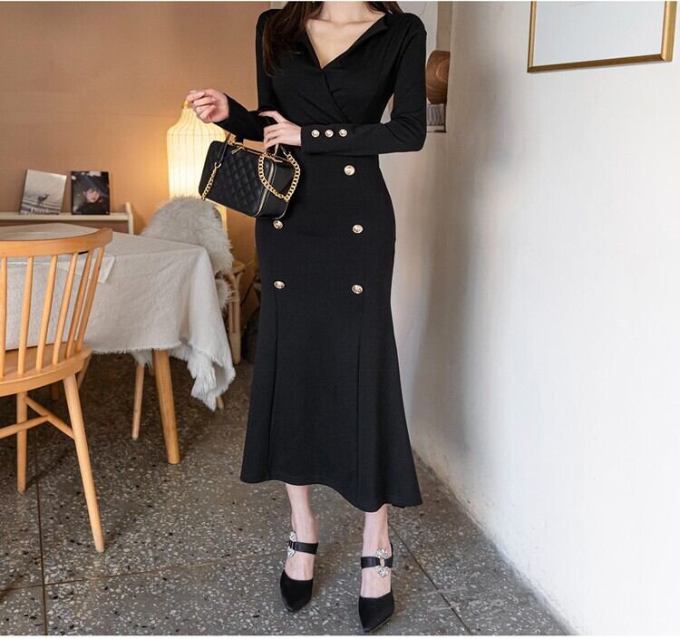 【dress】マーメイドワンピース　M18983