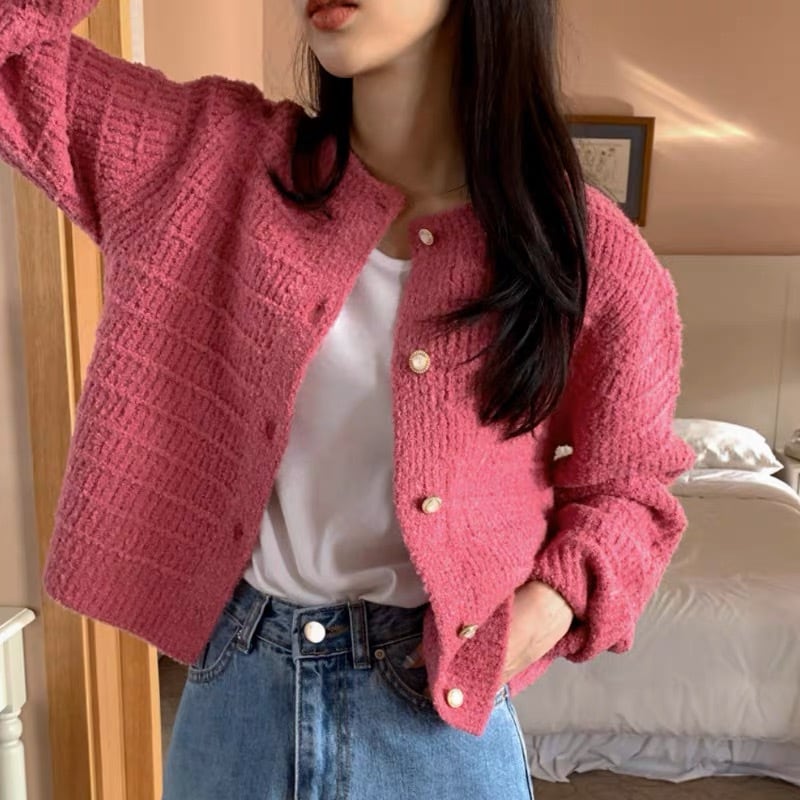 【outer】ニットカーデ　M26041