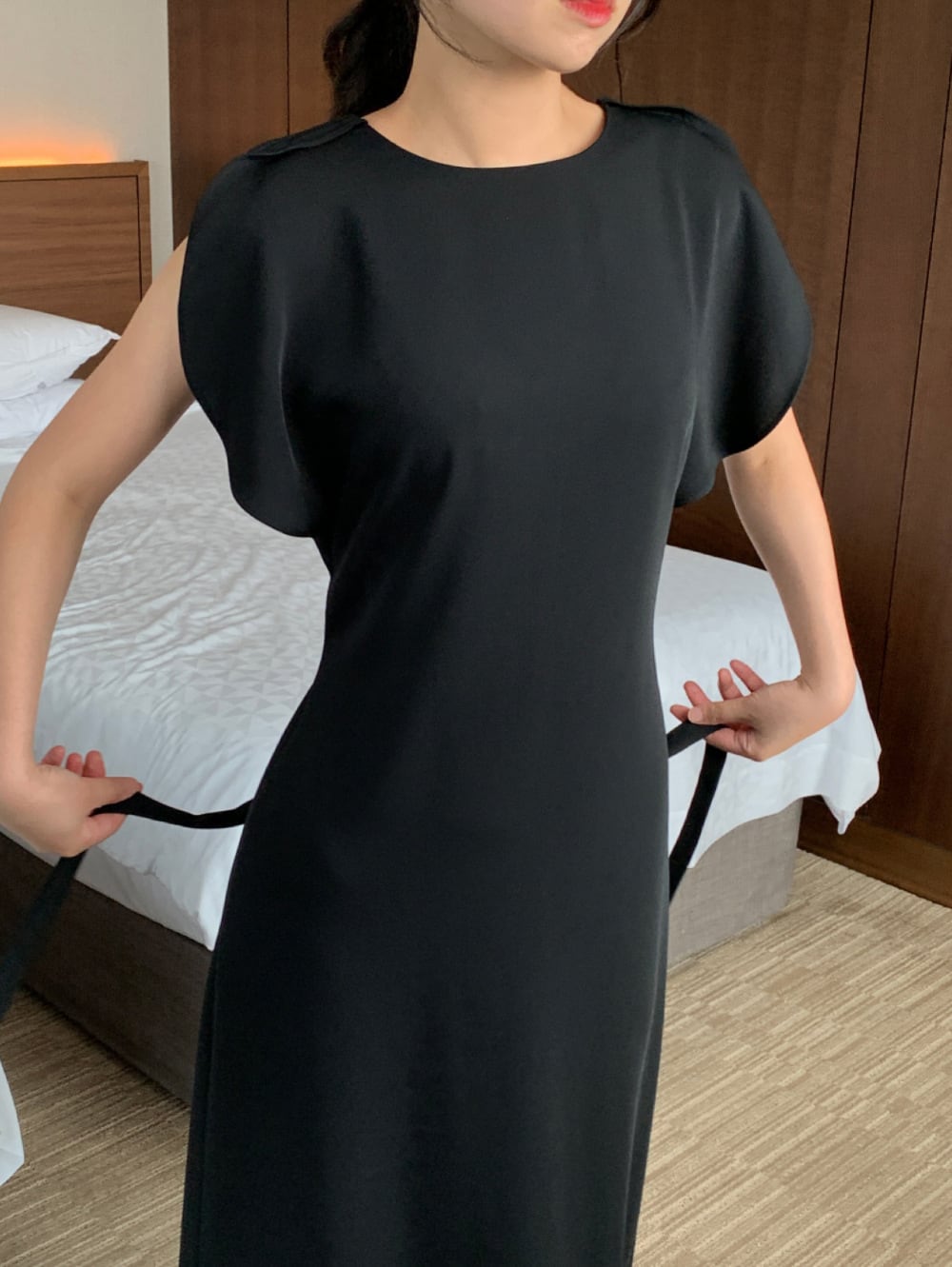 【dress】無地ワンピース　M24728