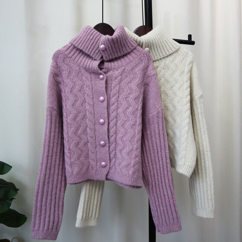 【outer】ニットカーデ　M28630
