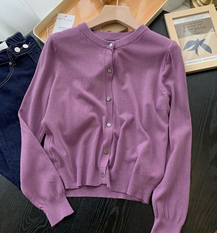 【outer】ニットカーデ　M29425