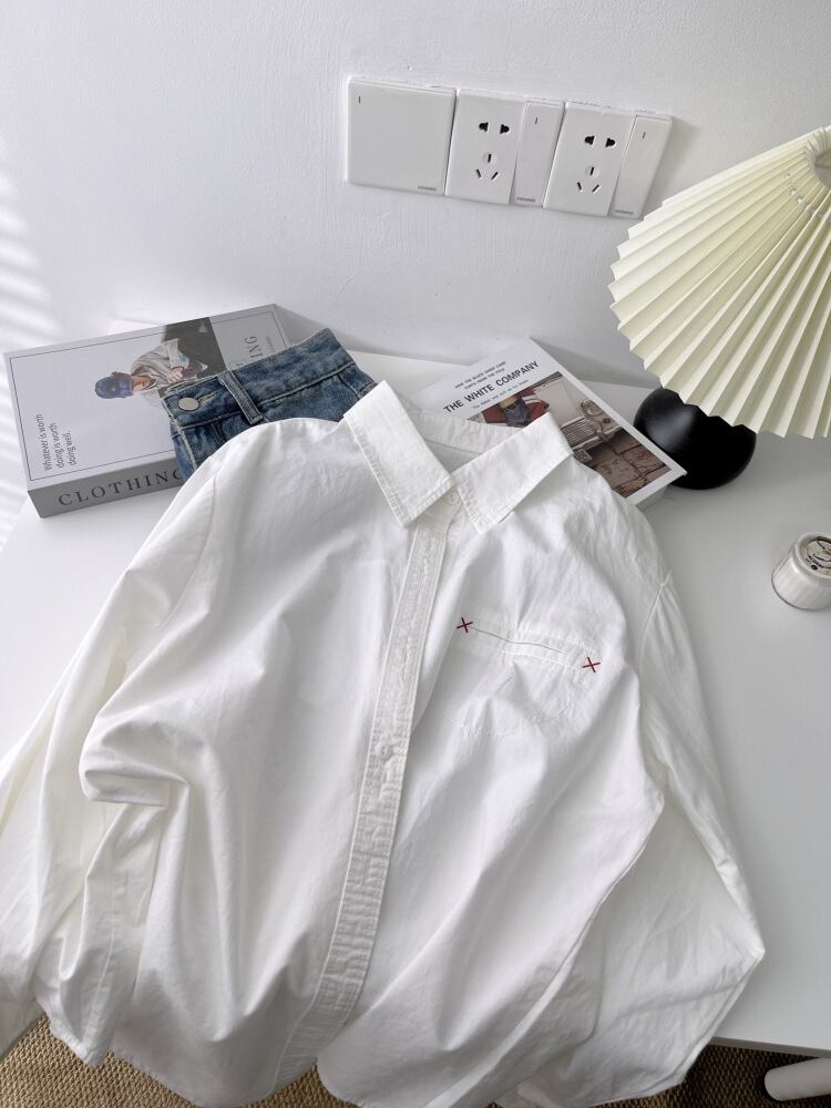 【tops】カラーシャツ　M29921