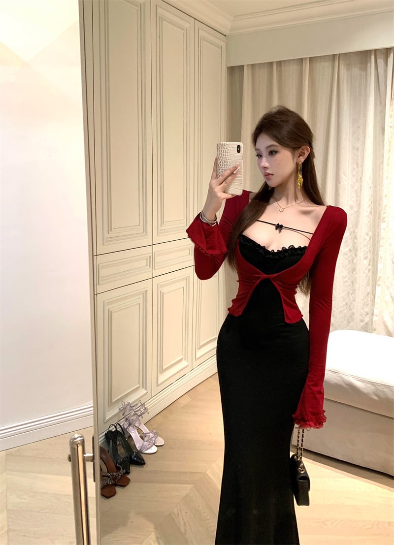 【dress】ドッキングワンピース　M28636