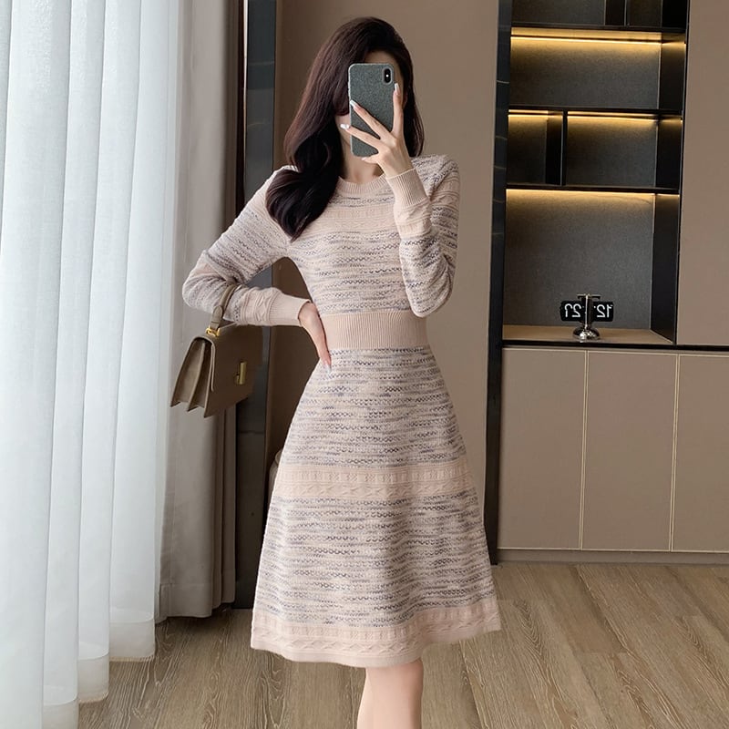【dress】ニットワンピース　M25484