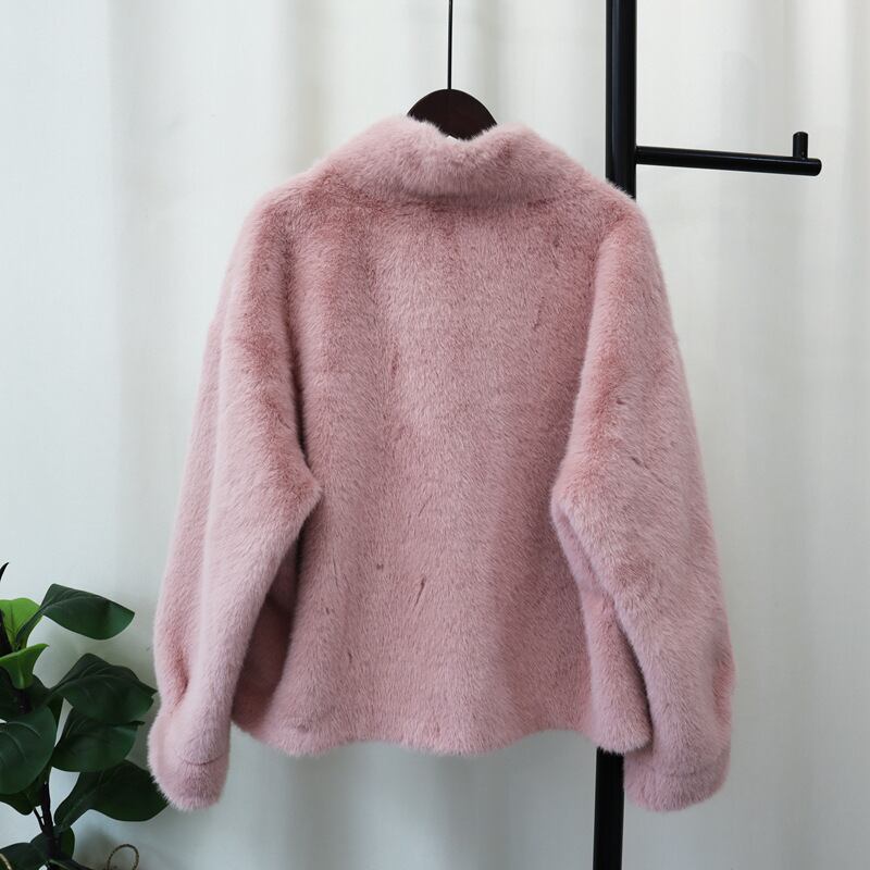 【outer】ショートファーコート　M27172