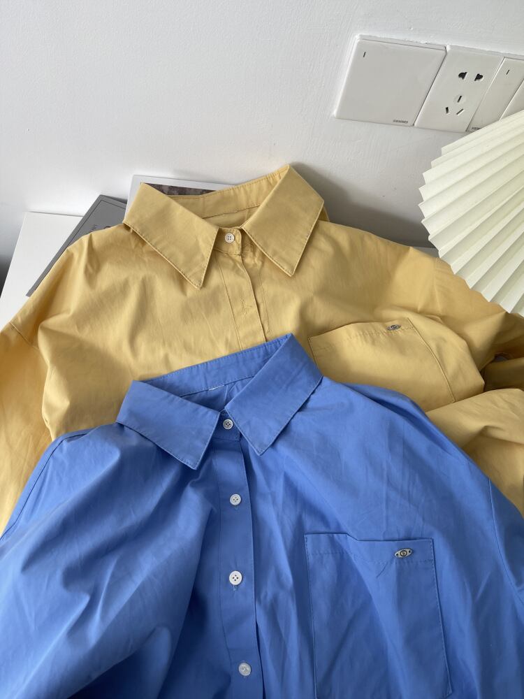 【tops】カラーシャツ　M29894