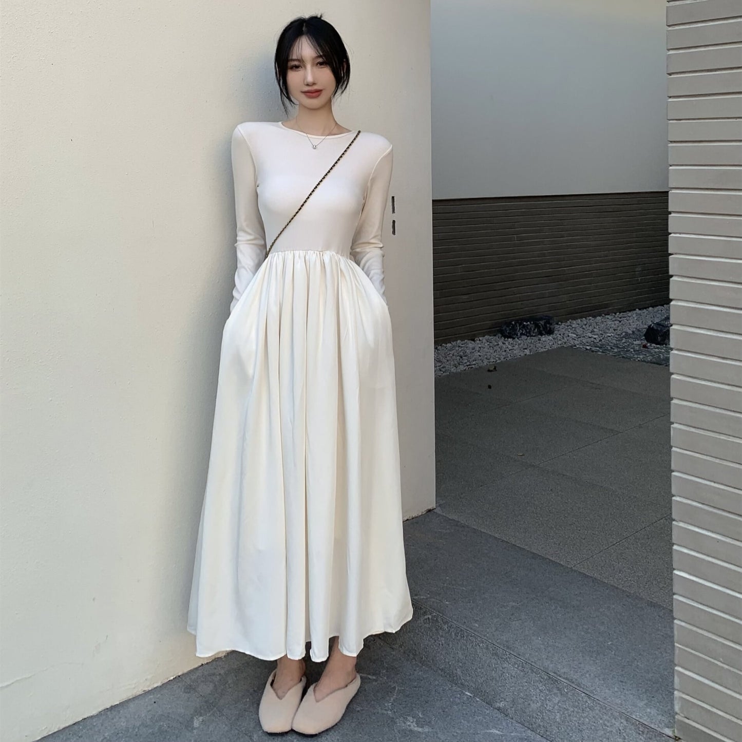 【dress】バックオーポンワンピース　M29711