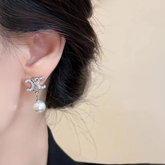 【小物】新入荷～ビーズ英字柄ピアスアクセサリーG21594