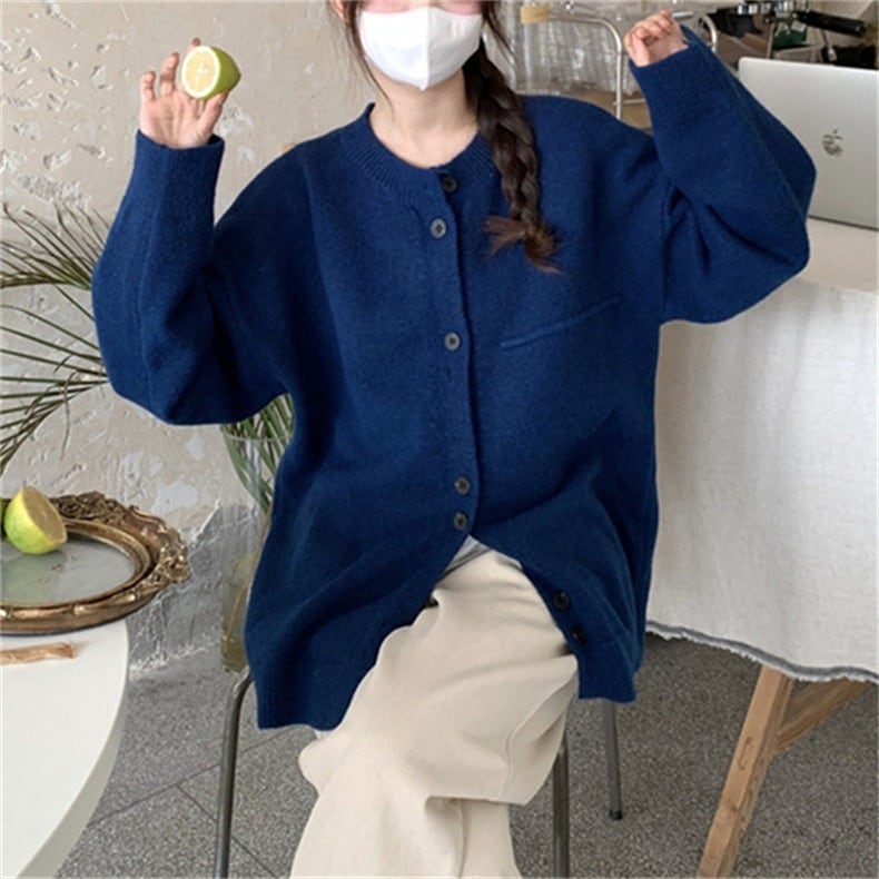 【outer】ニットカーデ　M25666