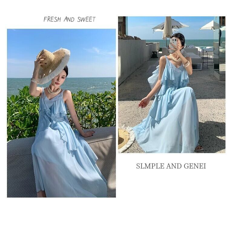 【dress】キャミデートワンピース　M30112