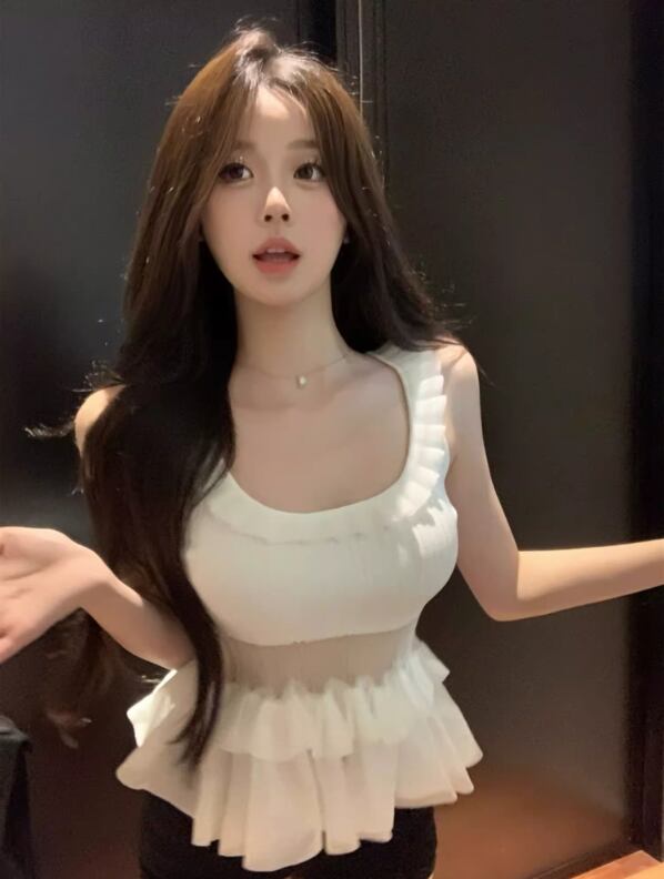 【tops】ペプラムキャミソール G20109