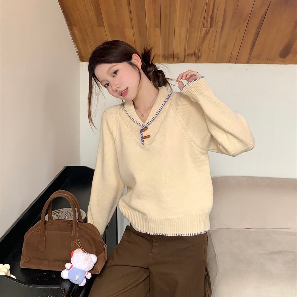 【tops】ニットセーター　M28842