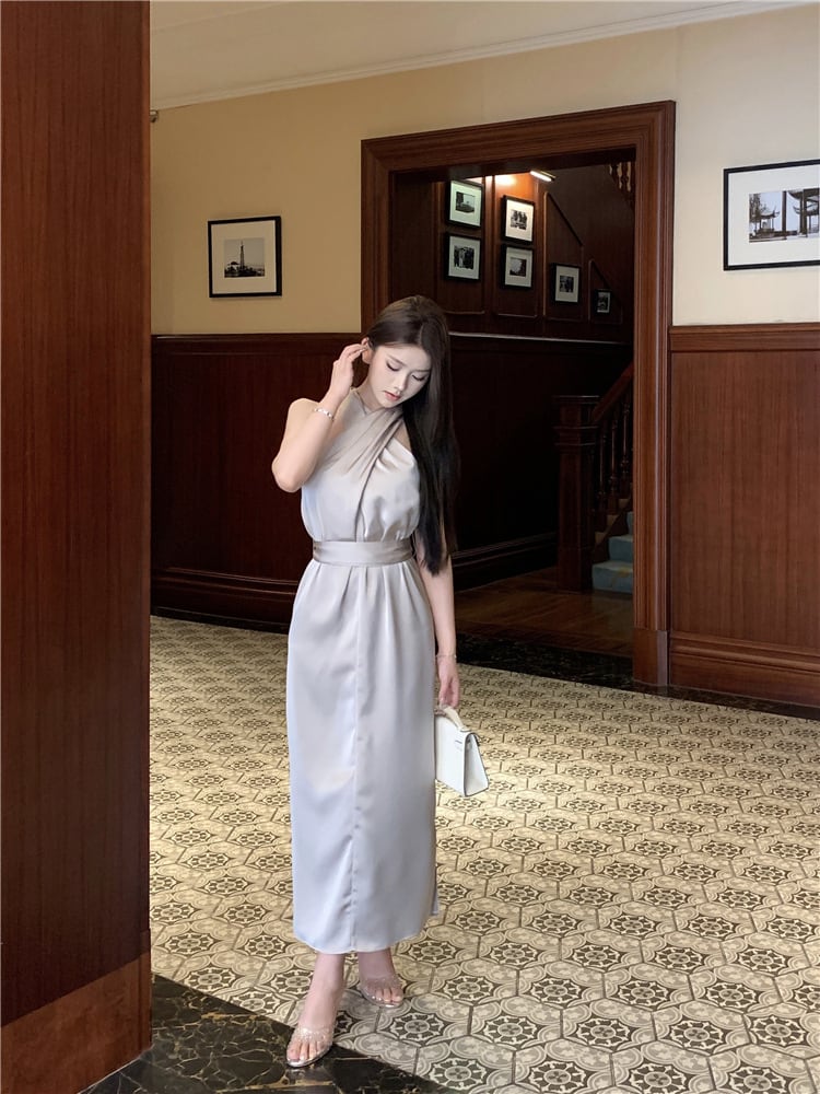 【dress】Aラインキャミワンピース G21084