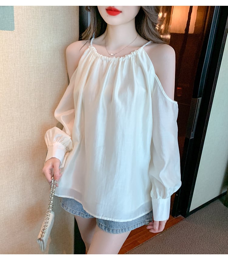 【tops】オフショルダートップス　M25443