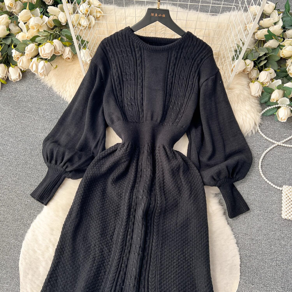 【dress】ニットワンピース　M18791