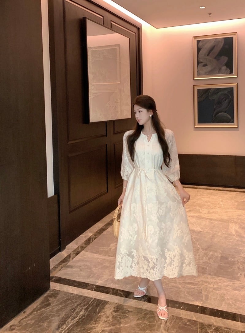 【dress】デートワンピース　M24686
