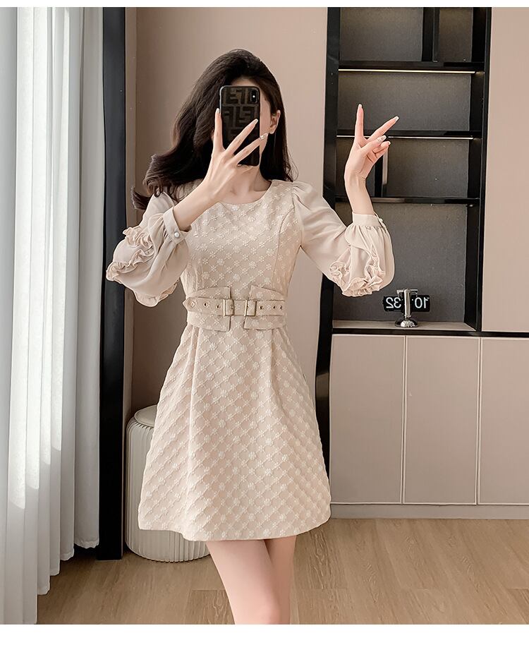 【dress】フランス風Aラインワンピース G19631