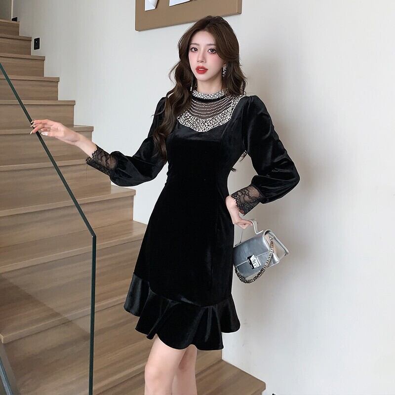 【dress】デートワンピース　M18900