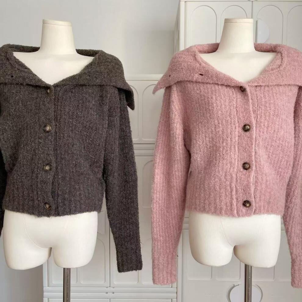 【outer】ニットカーデ　M27858