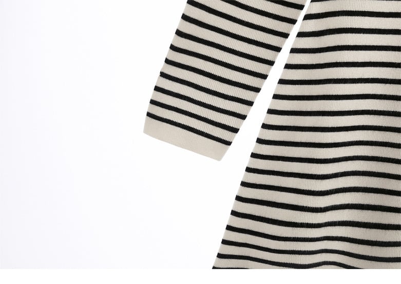【dress】ボーダー柄ワンピース　M25481