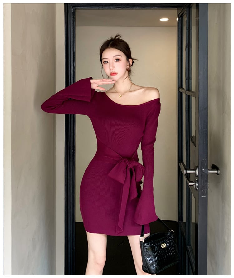 【dress】ニットワンピース　M26415