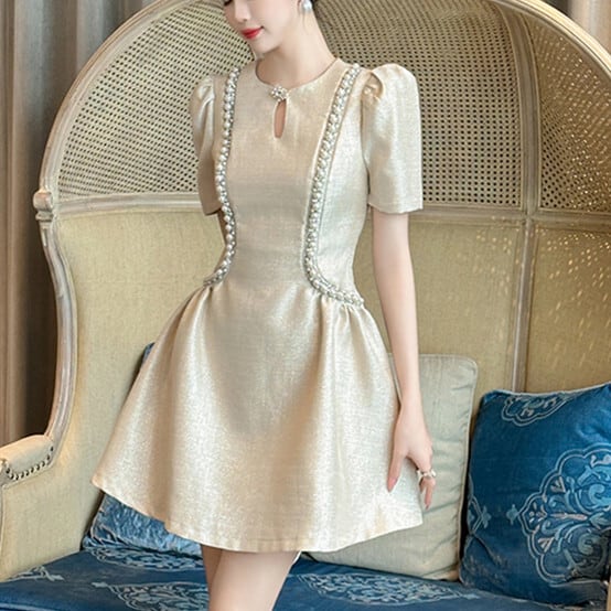 【dress】デートワンピース　M24442