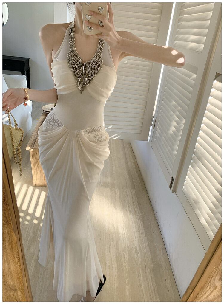 【dress】ホルターネックワンピース　M29727