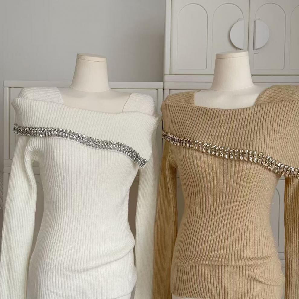 【tops】人気ニットセーター　M27773