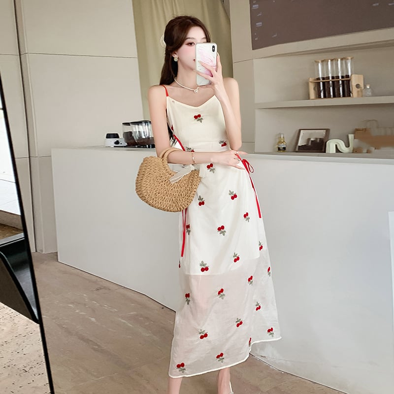 【dress】デートシフォンキャミワンピース G21009