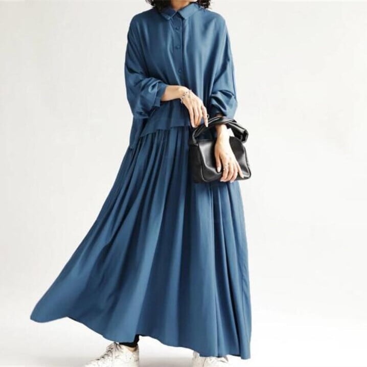 【dress】切り替えカジュアルワンピース　M29613