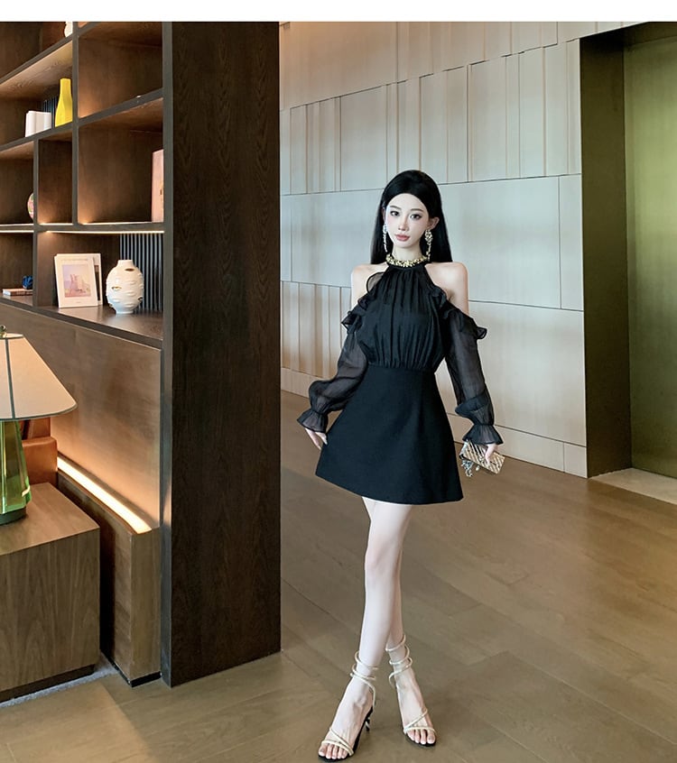 【dress】オフショルダーデートワンピース　M28280