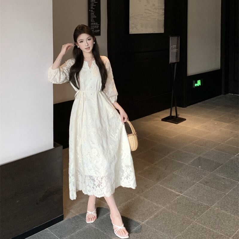 【dress】デートワンピース　M24686