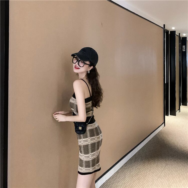 【set】好感度UP!気質満点スウィートカーディガン+キャミソール+スカートオシャレ3点セット G2816