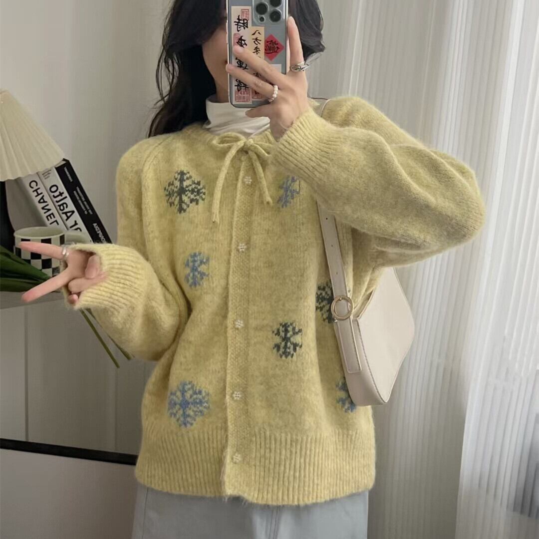 【outer】ニットカーデ　M29044