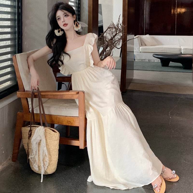 【dress】フリルワンピース　M24204